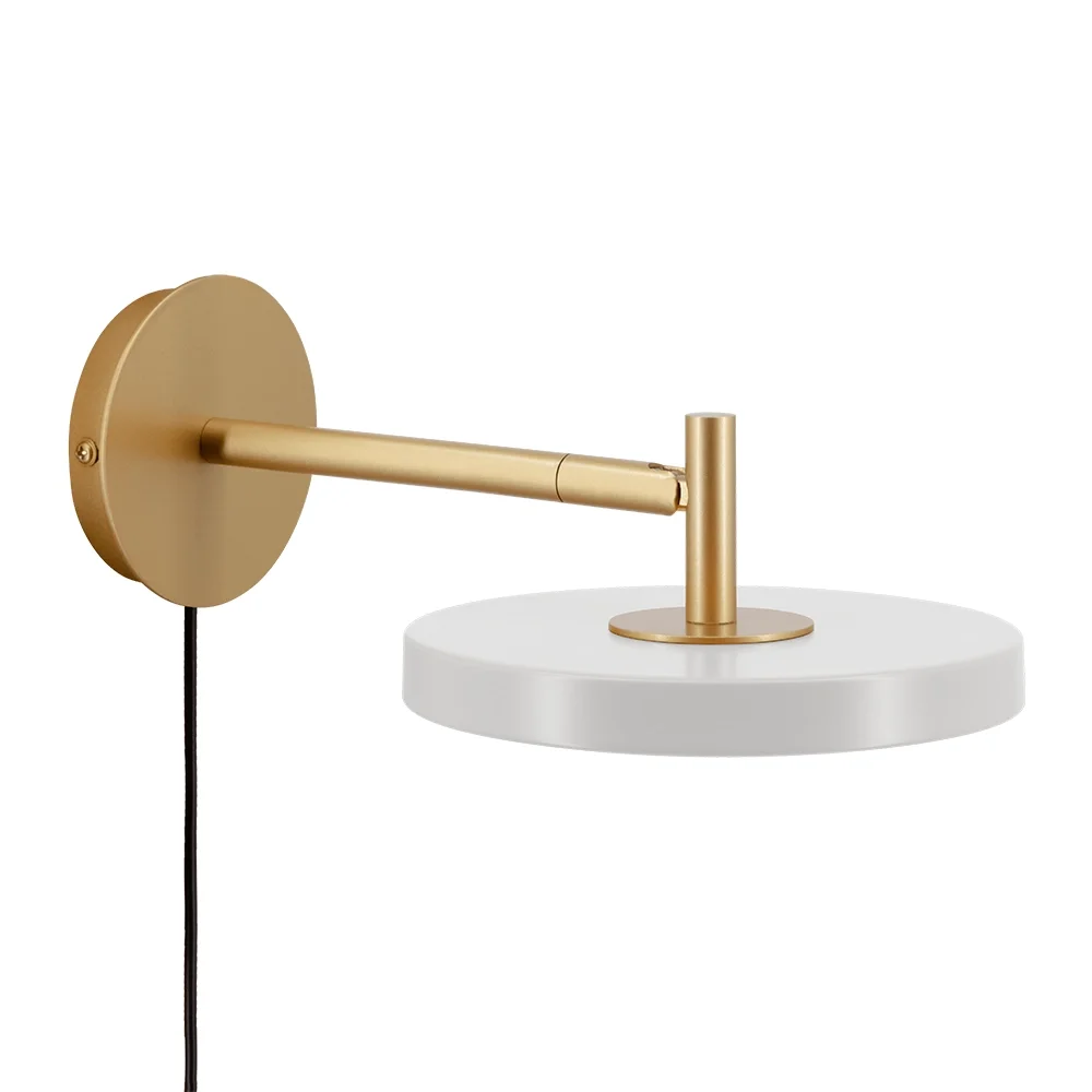 Asteria Wall Kort vegglampe Ø15 cm Nuance Mist