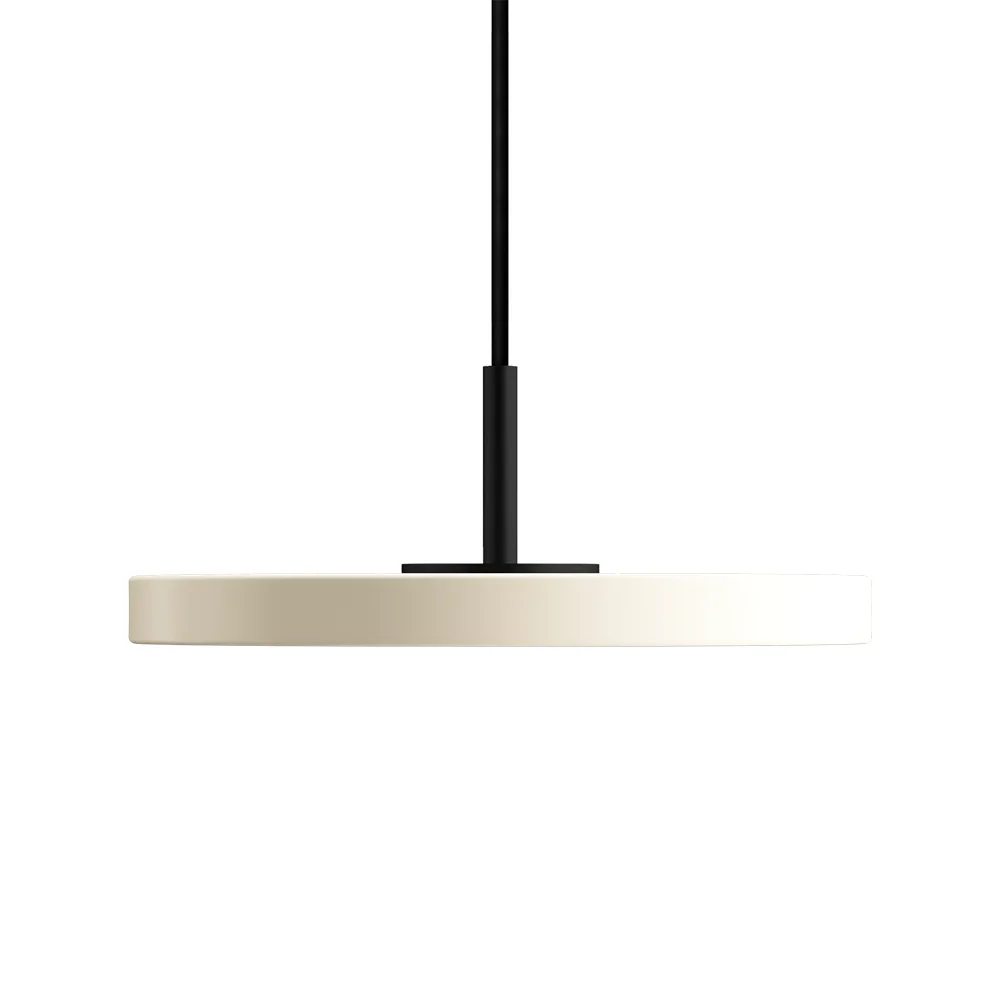 Umage, Asteria Micro Taklampe Ø15 cm Pearl White/svart