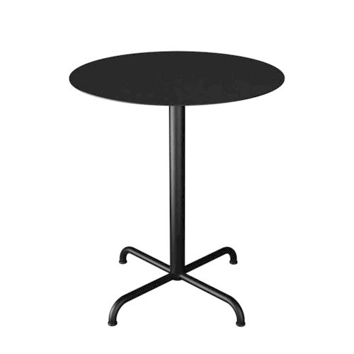 PICO Sofabord Ø64 cm, base 4 ben Black