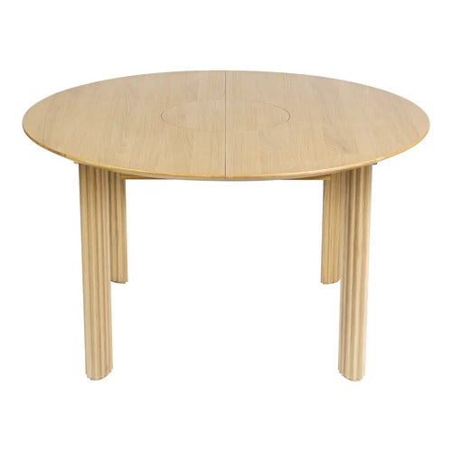 Comfort Circle Spisebord med uttrekk 132-202x132 Oak