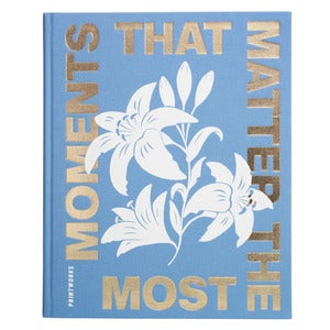 Photo Album - Moments that Matters the Most, Blue