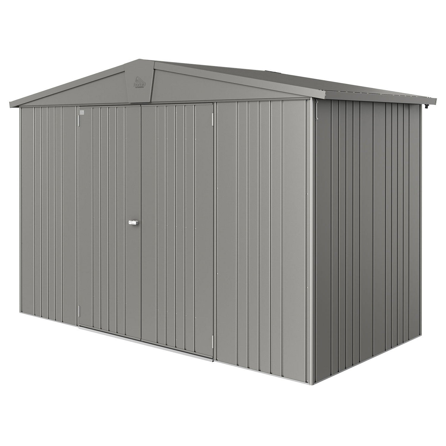 Europa Hageskur størrelse 4a metallic kvartsgrå Biohort