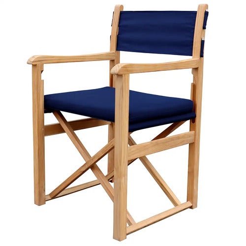 Haväng regissørstol blå