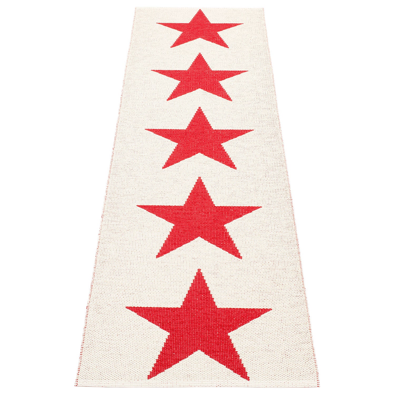 Viggo matte 70x250 cm one red / vanilla 