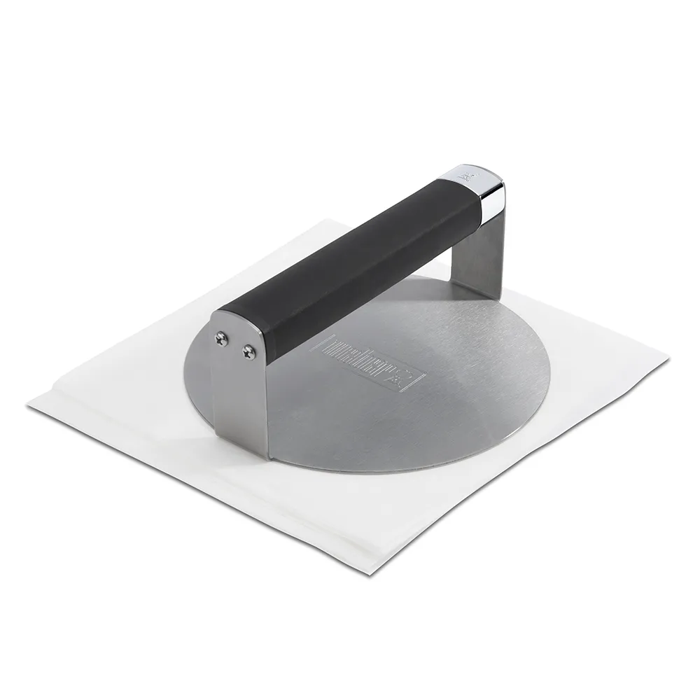 Hamburgerpresse stål