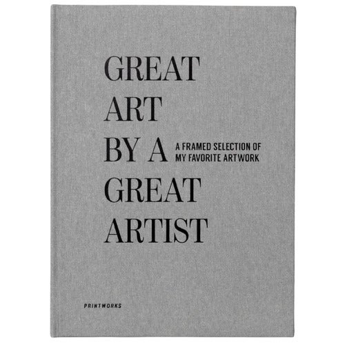 Frame book - Great Art, Grey