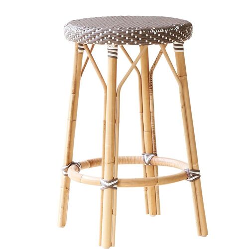 Simone barstol lav Taupe