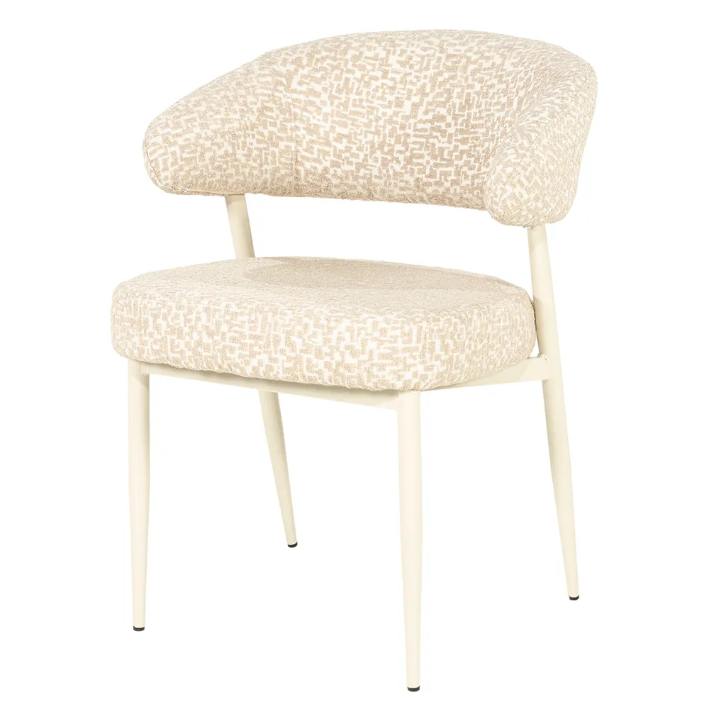 By-Boo, Spisestol Miso Taupe med armlener