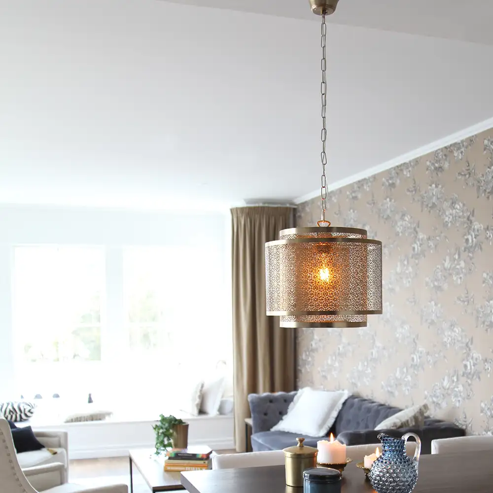 Hermine taklampe Ø34cm