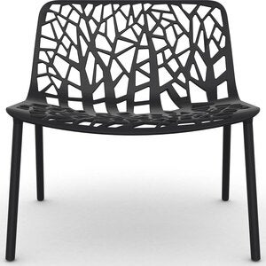Forest loungelenestol Black 