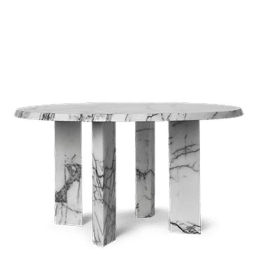 Taula Sofabord - White/Charcoal