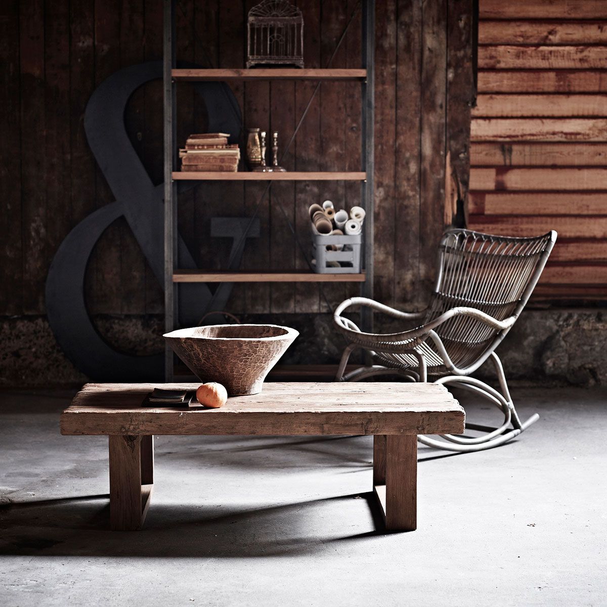 Shelly Bokhylle Teak