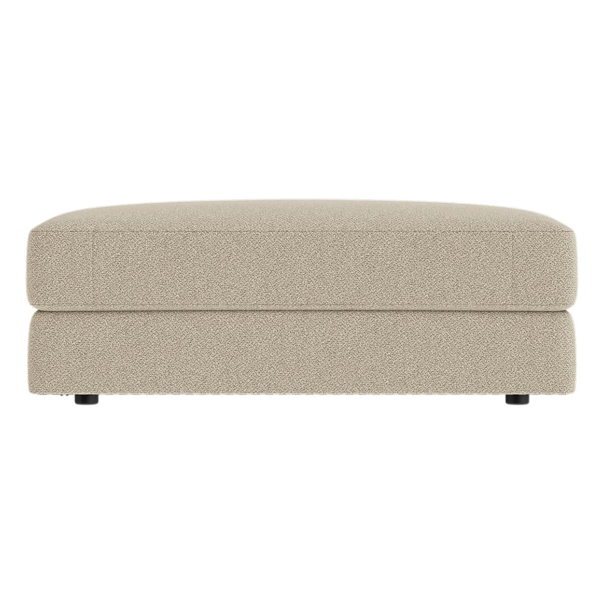 Reno fotskammel 112x55 cm Rhyme beige