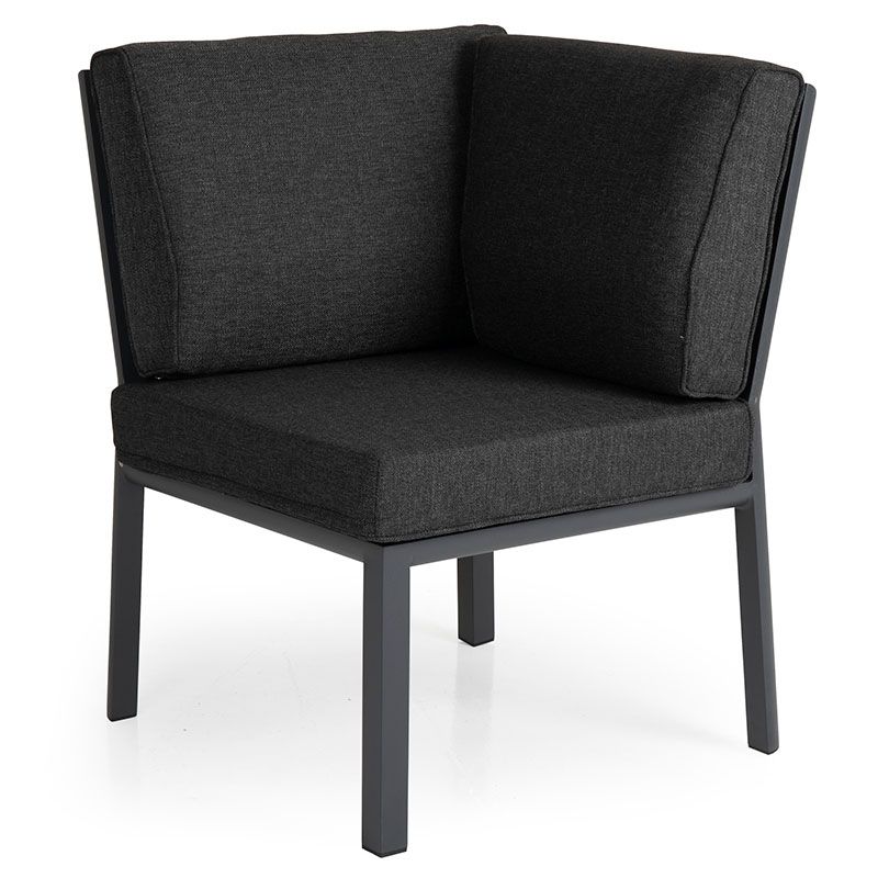 Brafab, Delia hjørnedel mørkegrå Brafab