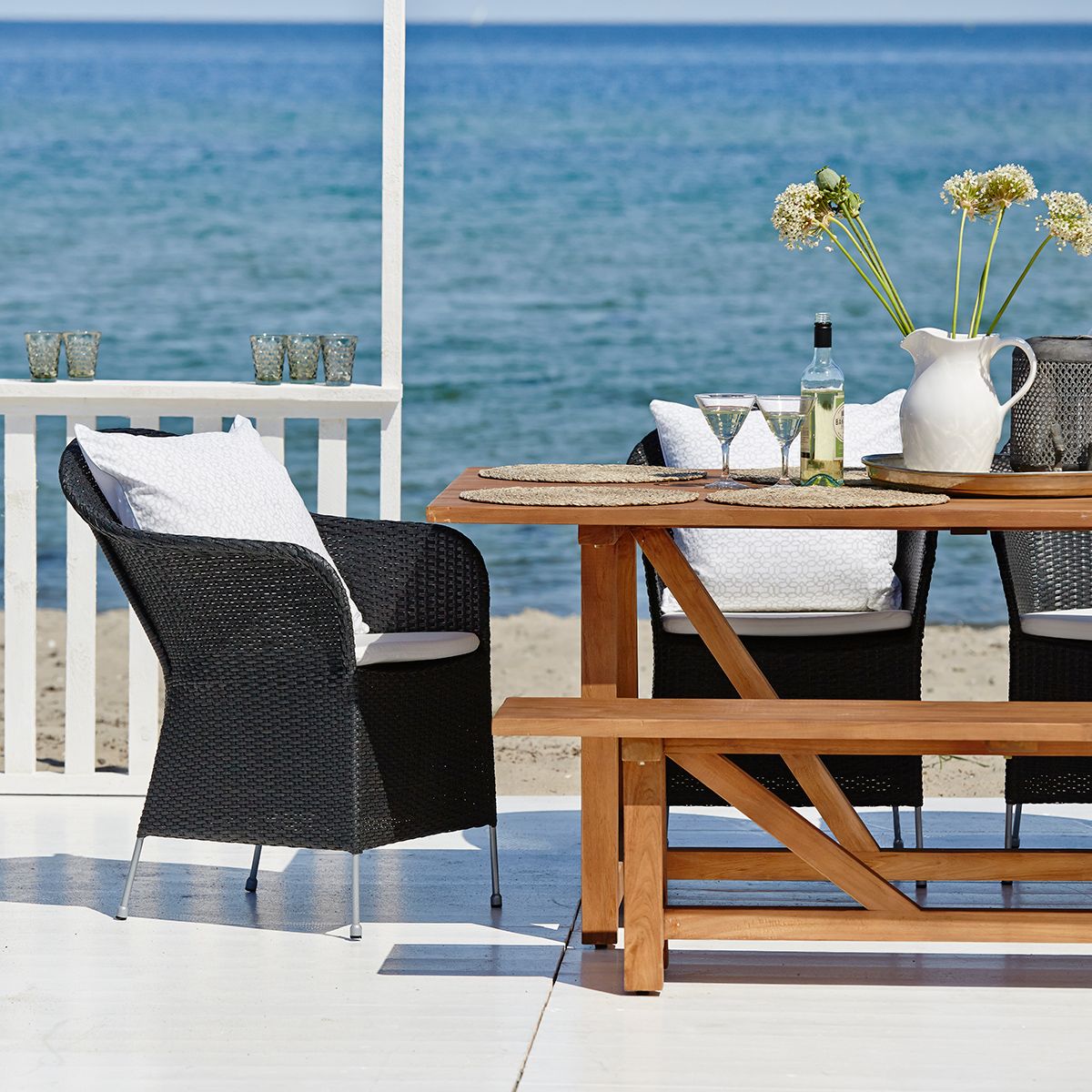 George benk 220 cm teak