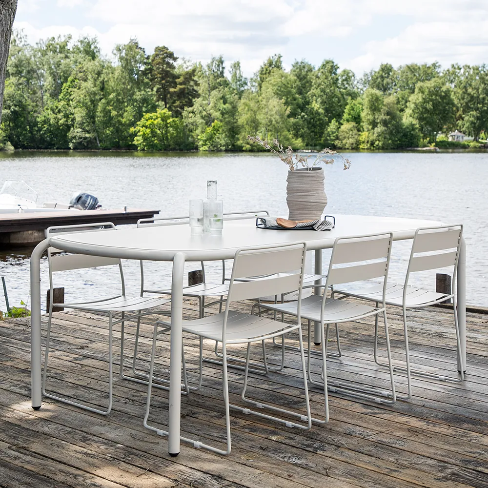 Lina spisestol Beige 2-pakning 