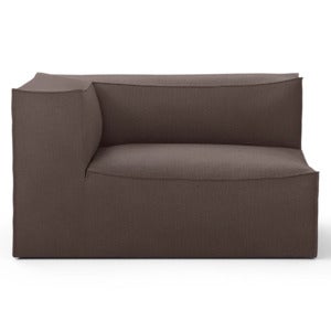 Catena Sofa Armrest Left L400 - Hot Madison - Brown