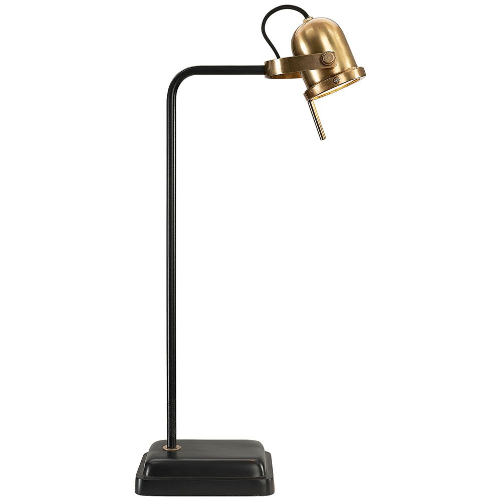 Bordlampe Leipzig svart Artwood