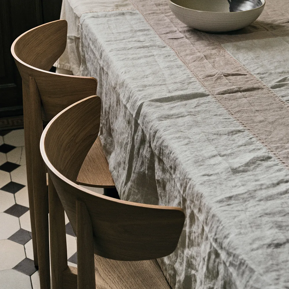 Herman Spisestol Wood - Dark Stained Beech