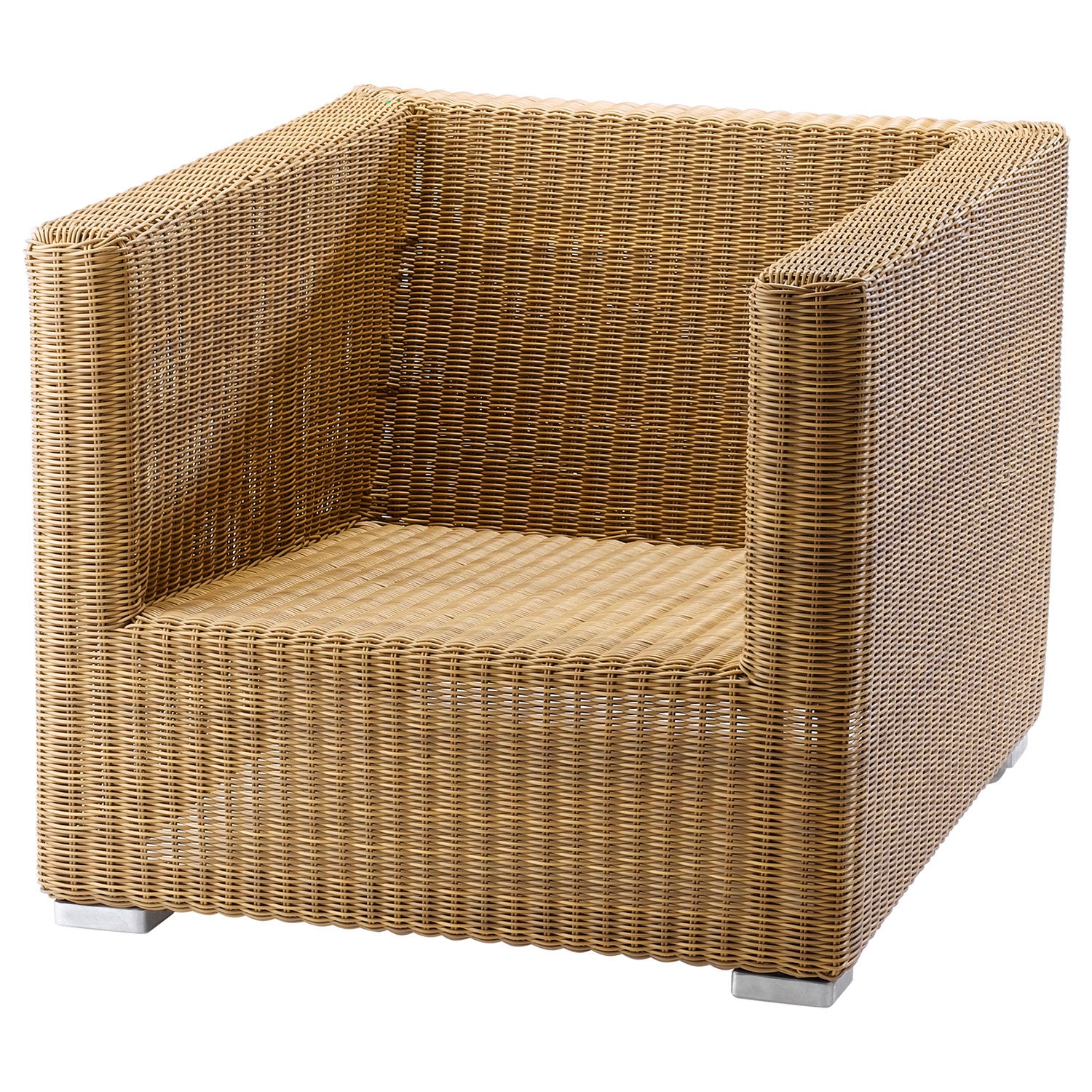 Chester Lounge lænestol Polyrattan natur 