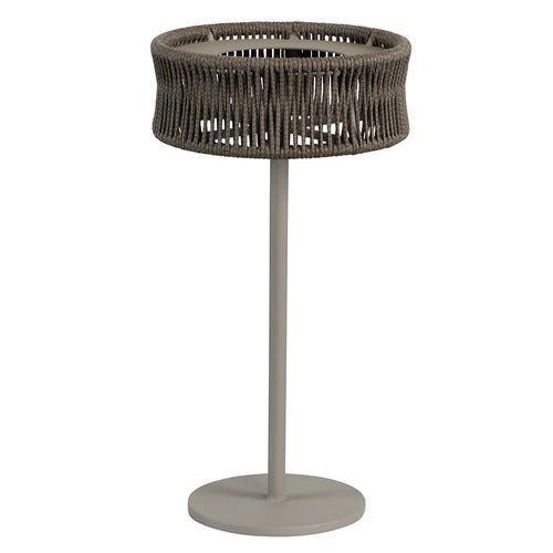 Illusion bordlampe mellom Taupe