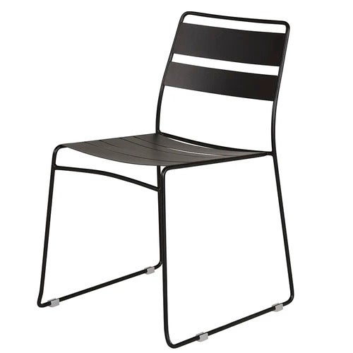 Lina spisestol svart 2-pakning