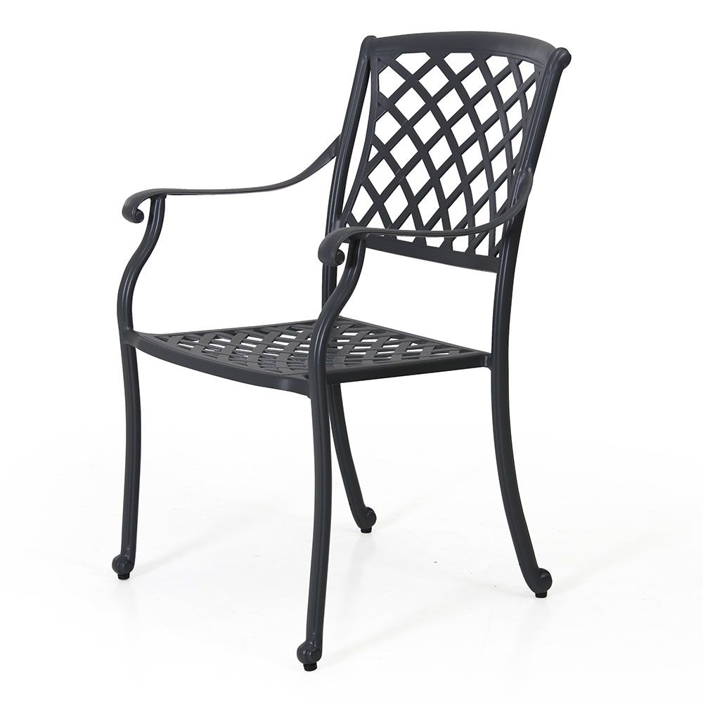 Arras karmstol aluminium Brafab