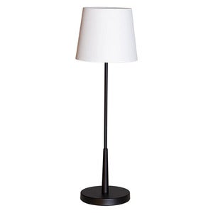 Lumi bordlampe H: 68,5 cm svart/hvit