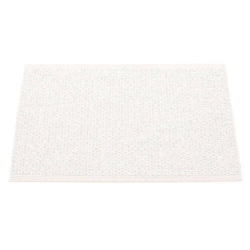 Svea matte 70x50 cm white metallic / white 