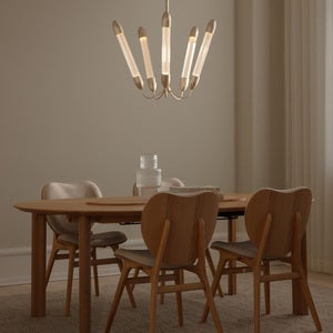 Lemon Squeeze taklampe Ø68 cm messing