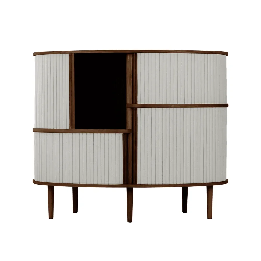 Audacious Highboard Skap mørk eik/Sterling