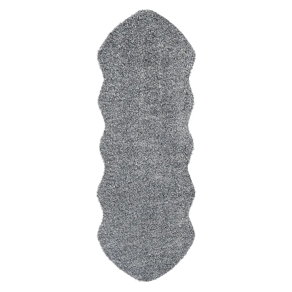 Skinnwille, Lumme teppe 60x180 cm Stone