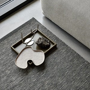 Sam teppe 70 x 225 cm Black/Walnut