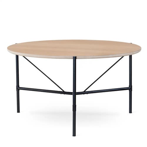 Ale spisebord 135 cm hvitoljet eik