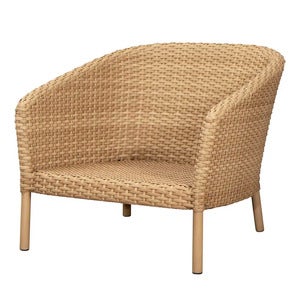 Ocean loungestol natur flat Weave