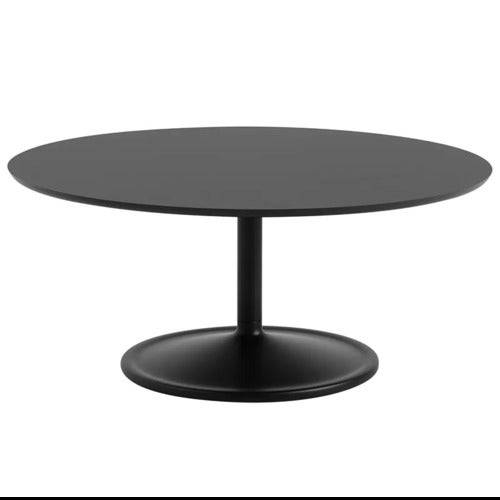 Soft Coffee Table 95 cm Black nanolaminate Black