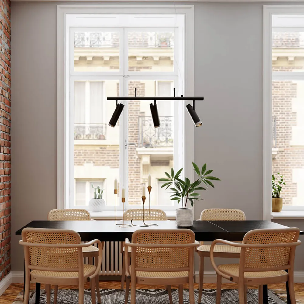 Puls Bar Taklampe svart