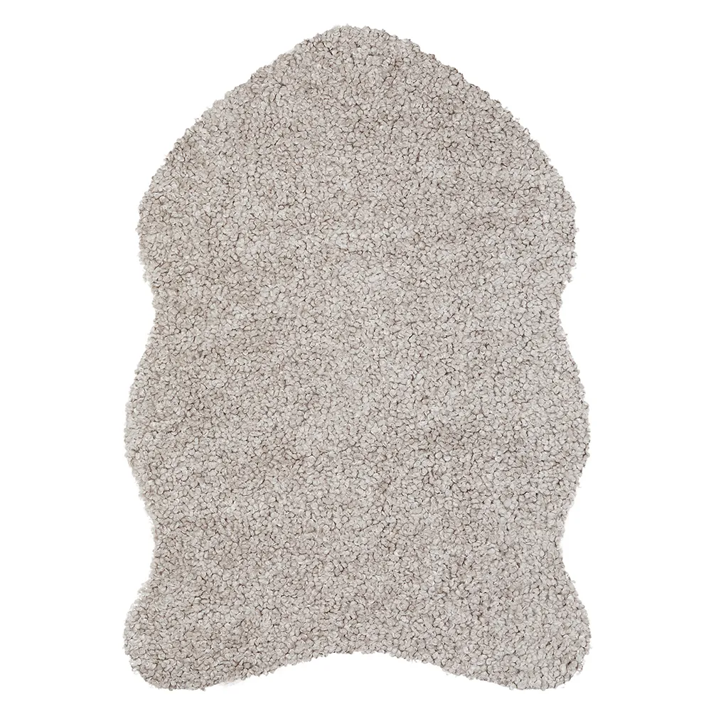 Skinnwille, Lumme teppe 60x90 cm Sand