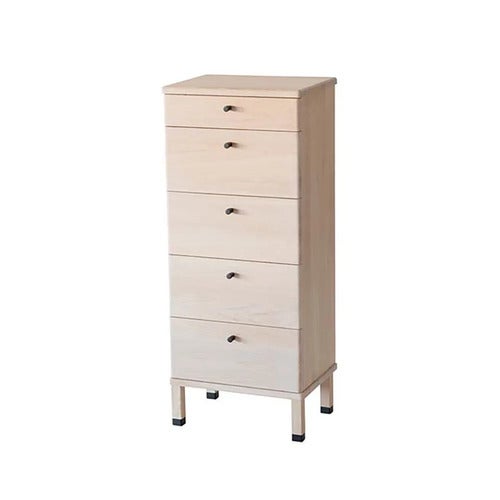 Cora kommode høy hvitoljet eik