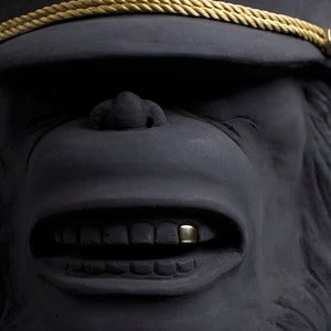 Monkey krukke Small Black 