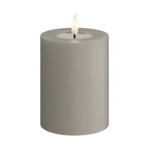  LED blokklys 7,5x10 cm sand