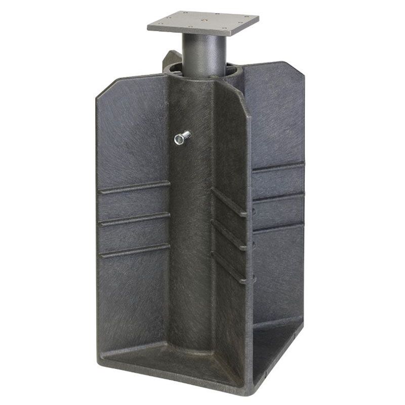 Parasollfot for nedgraving Platinum