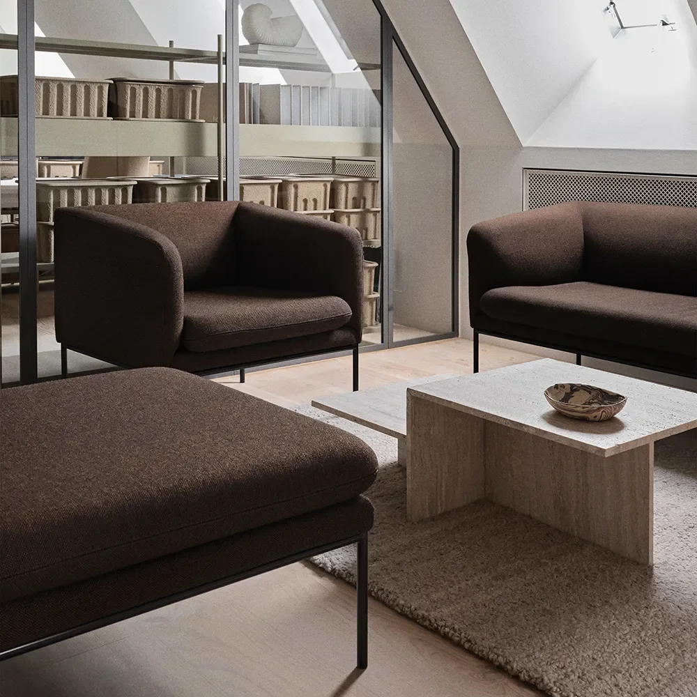 Distinct Salongbord - Travertine