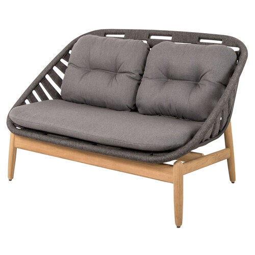 Strington 2-seters sofa med grå Air Touch-puter 