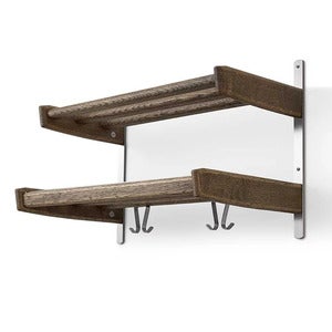 Meja Hattehylle 59 cm 2 hyller Røkt eik