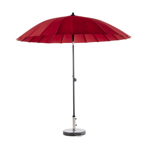 SHANGHAI Ø270 cm Antrasitt/rød