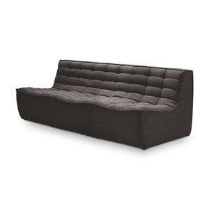 N701 3-seters sofa Dark Grey