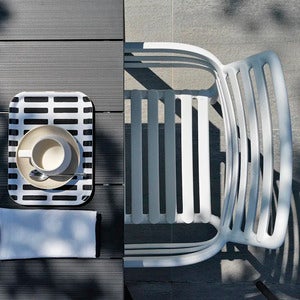 Doga armlenestol White