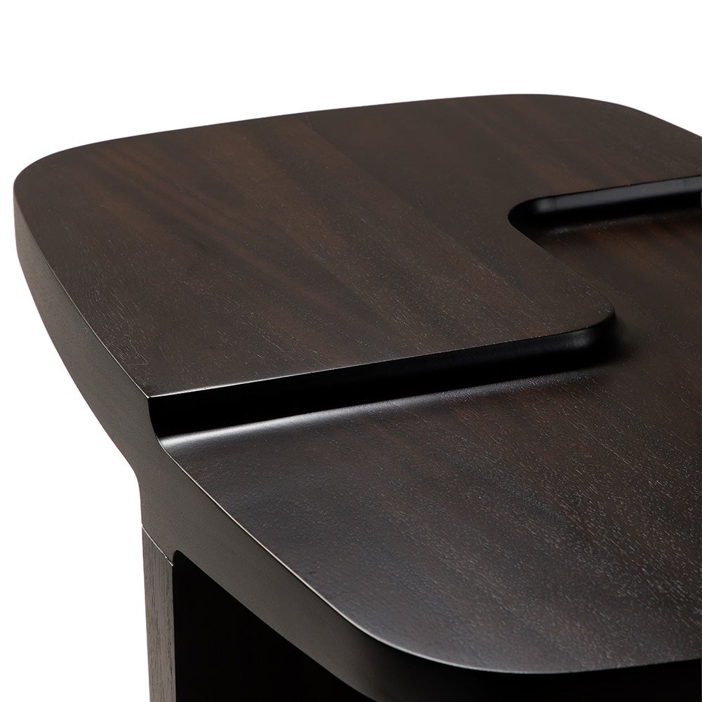 Brutalist Sidebord i mahogni