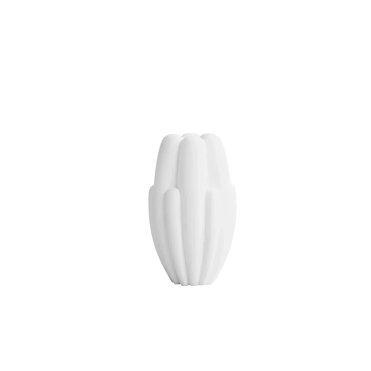 101 Copenhagen, Håndlaget vase Bloom Slim Mini Bone White H34 cm